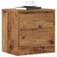 sengebord 40x30x40 cm konstrueret træ gammelt trælook