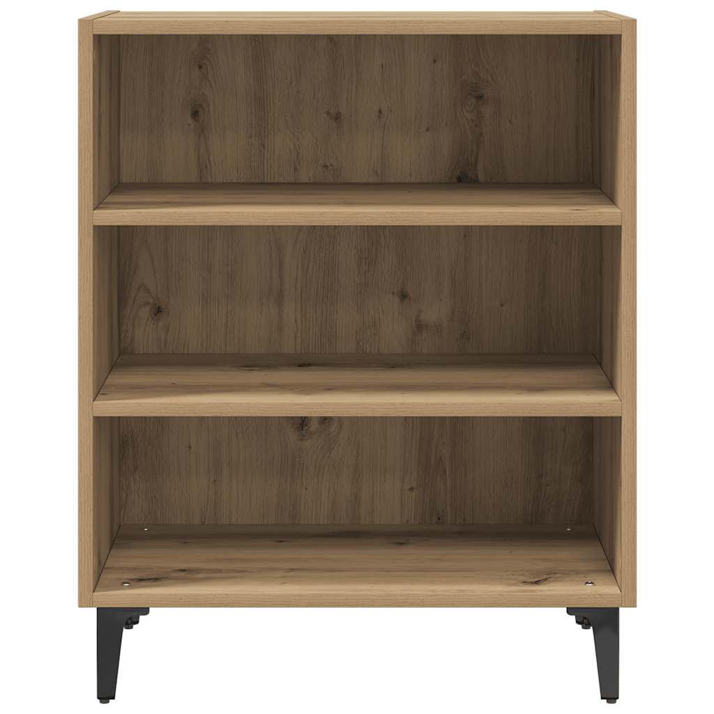 skænk 57x35x70 cm konstrueret træ kunsteg
