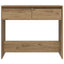 konsolbord 89x41x76,5 cm konstrueret træ kunsteg