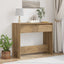 konsolbord 89x41x76,5 cm konstrueret træ kunsteg