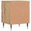 sengeborde 2 stk. 40x35x50 cm kunsteg