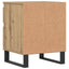 sengeborde 2 stk. 40x35x50 cm kunsteg