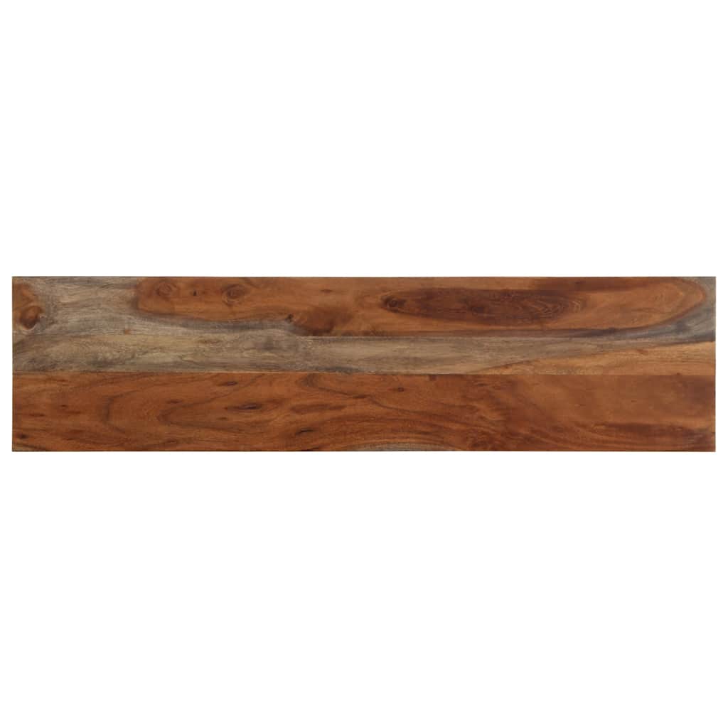 konsolbord 120x30x76 cm massivt akacietræ