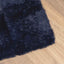 shaggy gulvtæppe NAVARRA 60x100 cm høje luv polyester marineblå