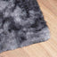 shaggy gulvtæppe NAVARRA 120x170 cm høje luv polyester mørkegrå