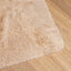 shaggy gulvtæppe NAVARRA 160x230 cm høje luv polyester beige