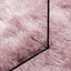 shaggy gulvtæppe NAVARRA 160x230 cm høje luv støvet rosa