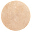 shaggy gulvtæppe NAVARRA 120x120 cm høje luv polyester beige