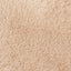 shaggy gulvtæppe NAVARRA 120x120 cm høje luv polyester beige