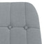 lænestol stof lysegrå