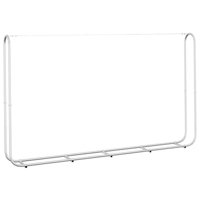 brændestativ 250x25x150 cm galvaniseret stål