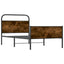 sengeramme 90x200 cm uden madras konstrueret træ sonoma-eg