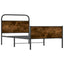 sengeramme 100x190 cm uden madras konstrueret træ sonoma-eg
