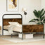 sengeramme 100x200 cm uden madras konstrueret træ sonoma-eg