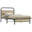 sengeramme 90x190 cm uden madras konstrueret træ sonoma-eg