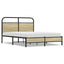 sengeramme 120x200 cm uden madras konstrueret træ sonoma-eg