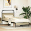 sengeramme 75x190 cm uden madras konstrueret træ sonoma-eg