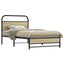 sengeramme 100x190 cm uden madras konstrueret træ sonoma-eg