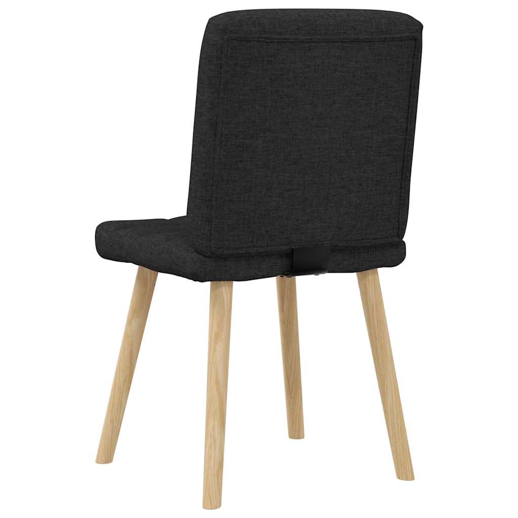 spisebordsstole 4 stk. stof sort