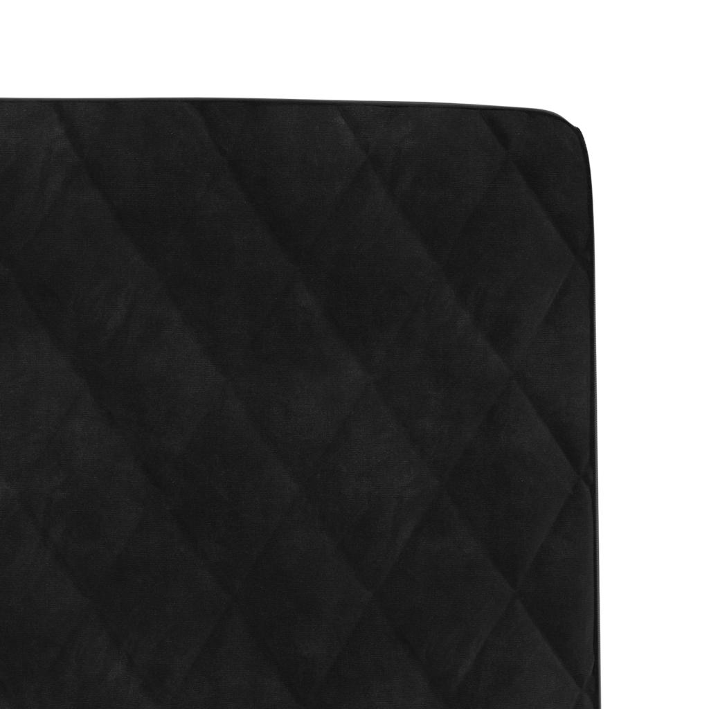 spisebordsstole 4 stk. velour sort