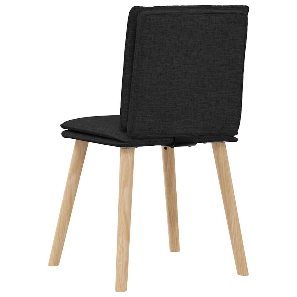 spisebordsstole 4 stk. stof sort