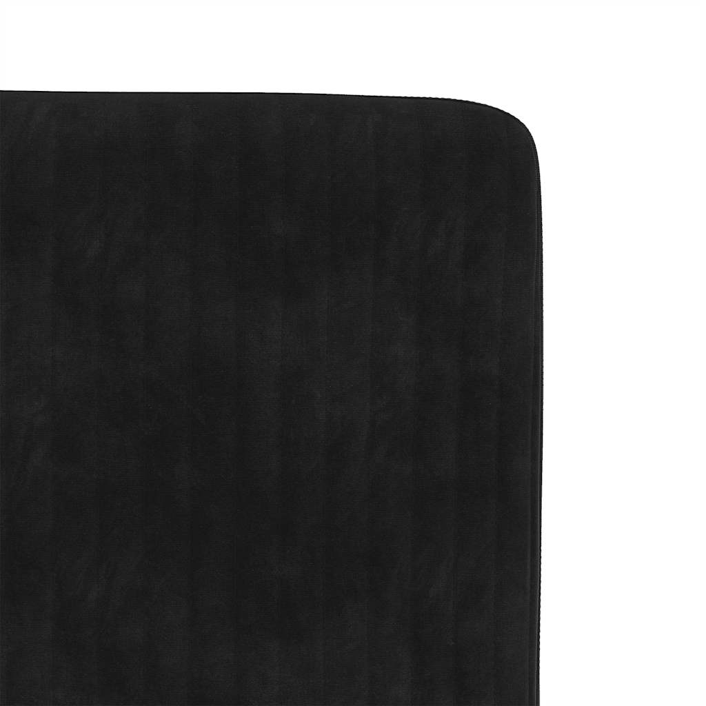 spisebordsstole 6 stk. velour sort
