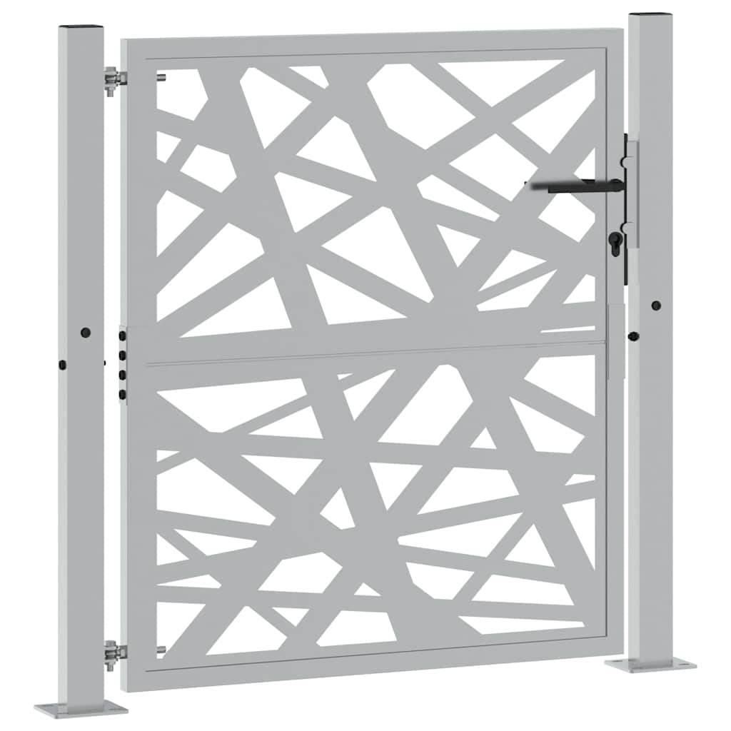 havelåge 100x100 cm vejrbestandigt stål med lysdesign