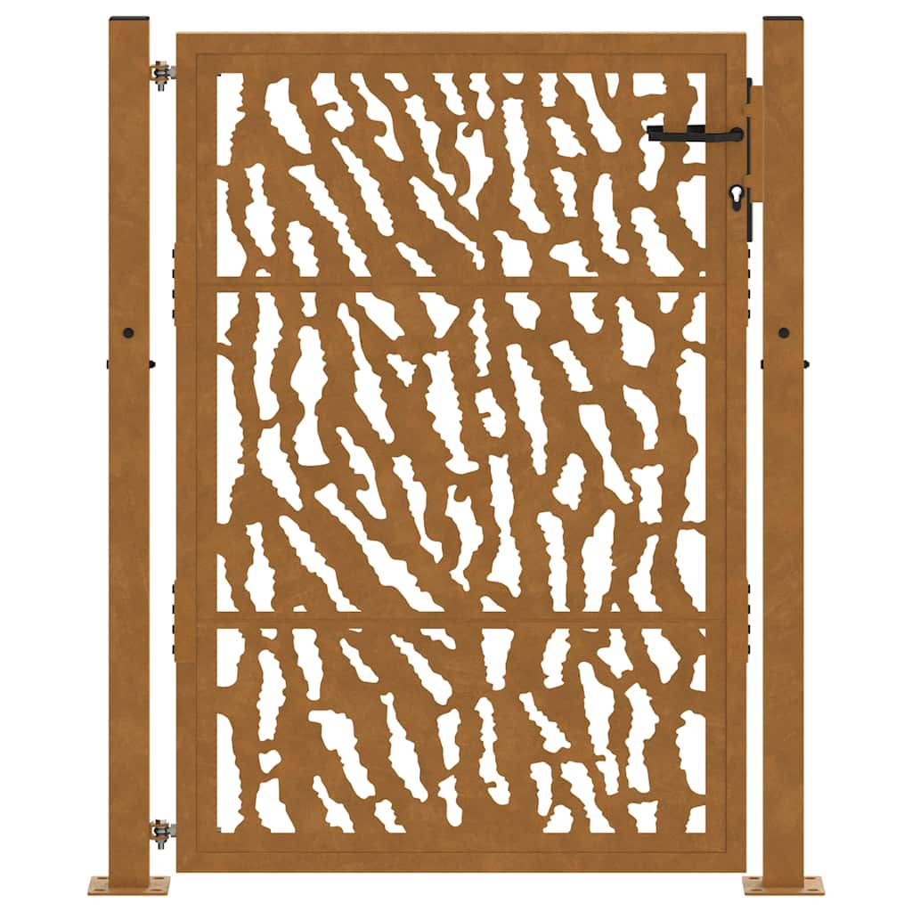 havelåge 100x150 cm vejrbestandigt stålspordesign