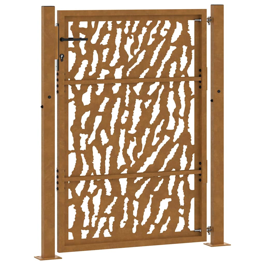 havelåge 100x150 cm vejrbestandigt stålspordesign