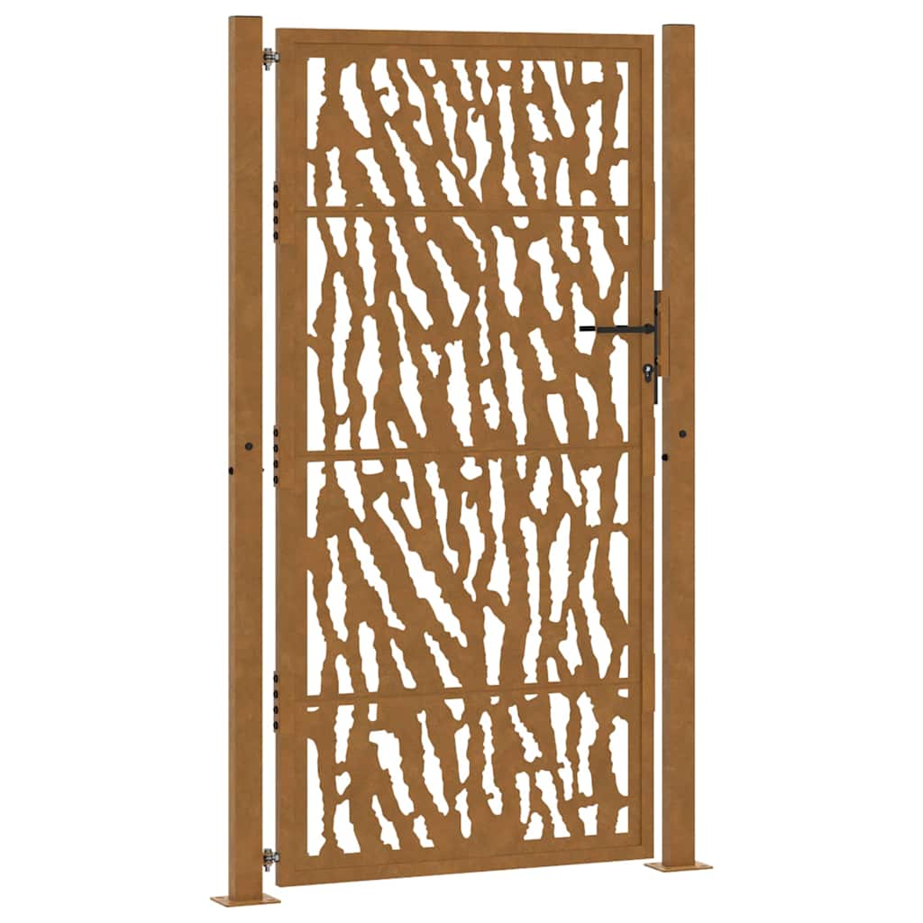 havelåge 100x175 cm vejrbestandigt stålspordesign