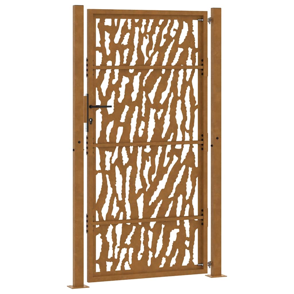 havelåge 100x175 cm vejrbestandigt stålspordesign