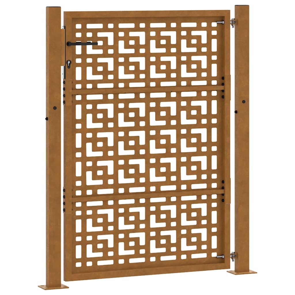 havelåge 100x150 cm vejrbestandigt stålkorsdesign