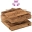 sofabord 360 grader drejeligt 70x70x34,5 cm antikt træ