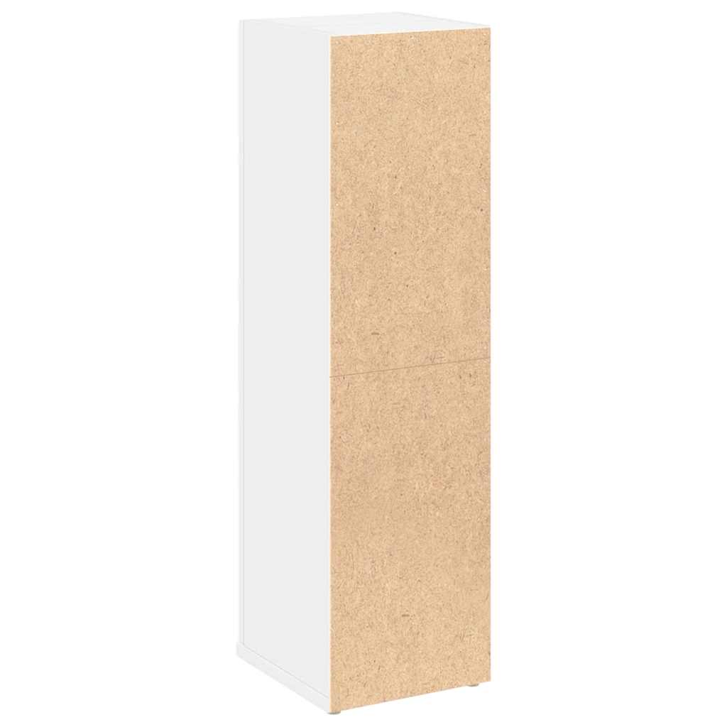 badeværelsesskab med rulleholder 20,5x22x72 cm hvid