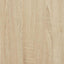 badeværelsesskab med rulleholder 39x22x90 cm sonoma-eg
