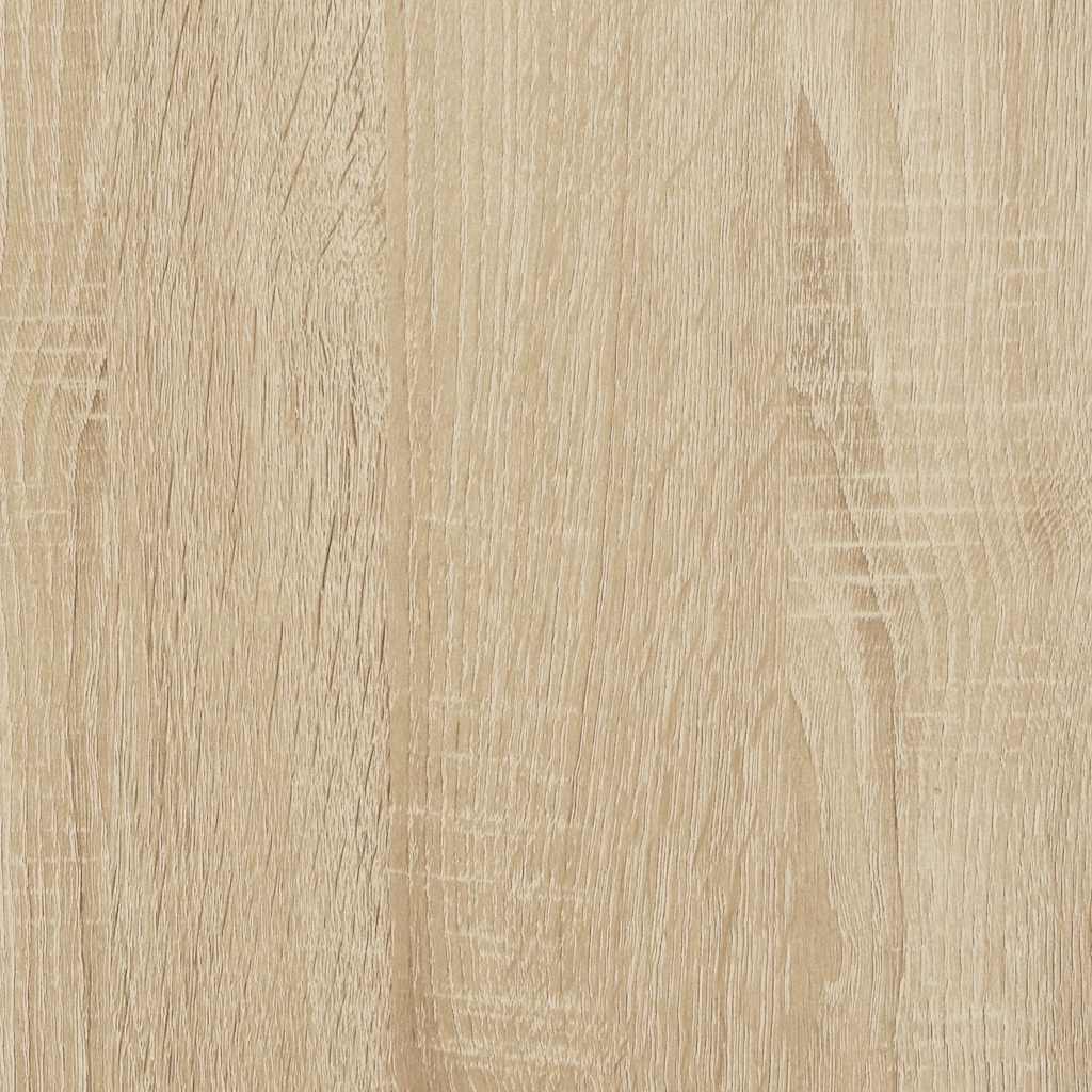 badeværelsesskab med rulleholder 39x22x90 cm sonoma-eg
