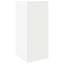 sidebord med hylde Hvid 25,5x27x60 cm
