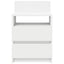 sengeborde 2 stk. med 2 skuffer 40x33x60 cm hvid