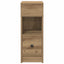 sengeborde 2 stk. med skuffe 25x31x66 cm kunsteg