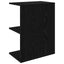 sengebord 46,5x29x61 cm konstrueret træ sort-eg