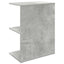 sengeborde 2 stk. 46,5x29x61 cm konstrueret træ betongrå