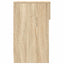 sengebord med skuffe 20x36x60 cm sonoma-eg