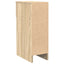 sengebord med skuffe 20x36x60 cm sonoma-eg