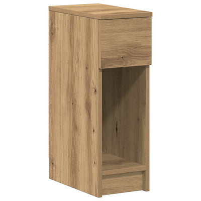 sengebord med skuffe 20x36x60 cm kunsteg