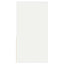 sengeborde med skuffe 2 stk. 35x34x66,5 cm hvid