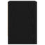 sengebord med skuffe 39x28x41 cm sort