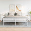 sengeborde 2 stk. med 2 skuffer 40x36x50 cm hvid