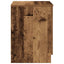 sengeborde 2 stk. med 2 skuffer 40x36x50 cm antikt træ