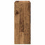 skabe med 2 skuffer 2 stk. 60x31x40 cm antikt træ