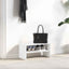 skostativ stabelbar 60x30x30,5 cm hvid